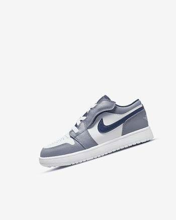 Nike Jordan 1 Low Alt Azul Marino Blancos | MX 5445